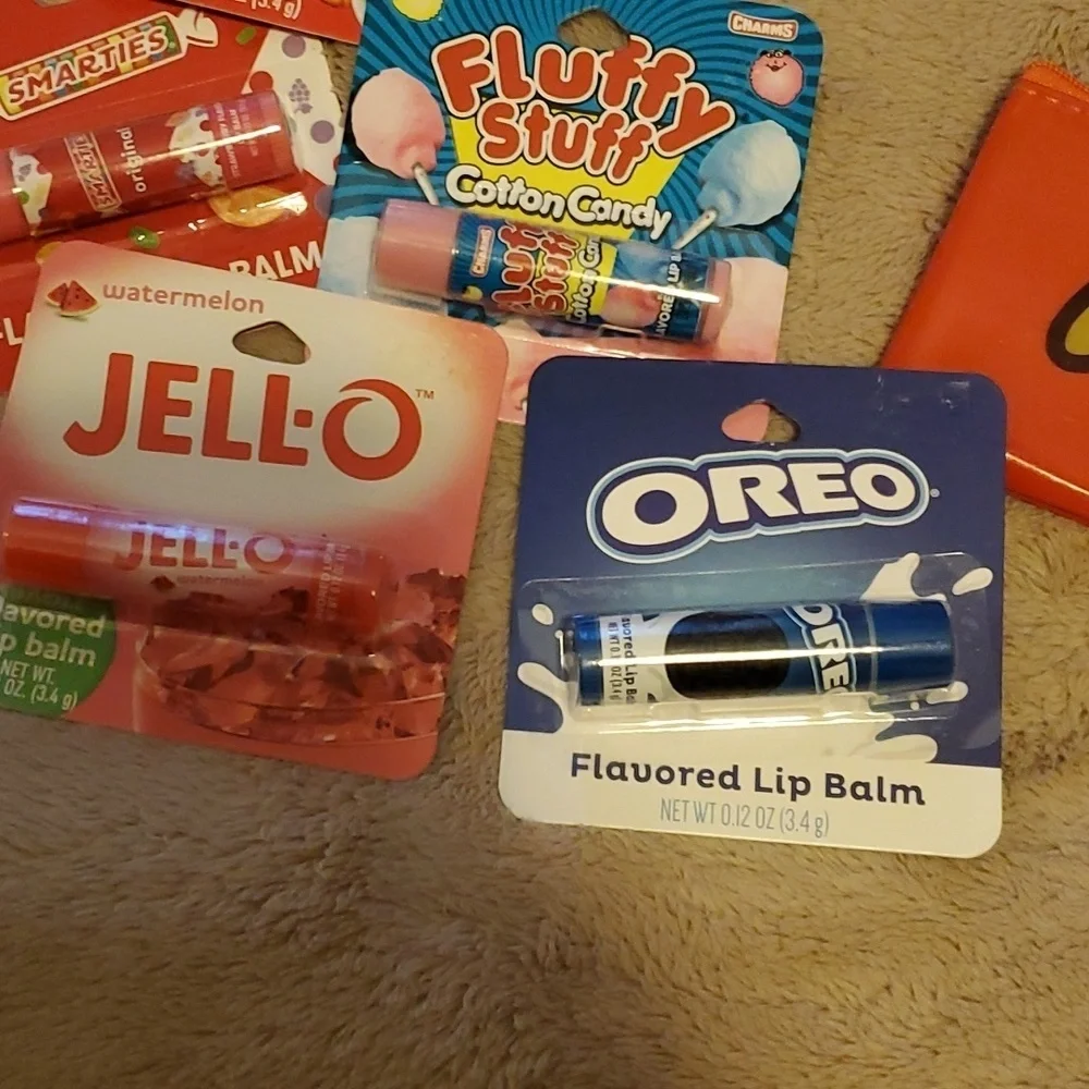 Candy Cookie Lip Balm Bundle with Reese's Pouch NWT